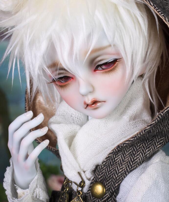 Peakswoods white rabbit 1/3 bjd - Click Image to Close